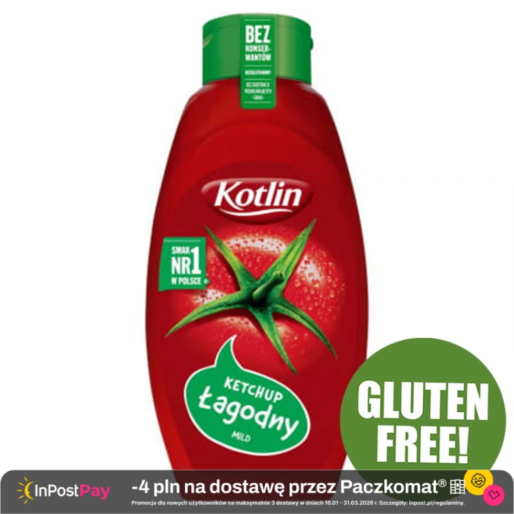 Kotlin Ketchup łagodny 950 g.jpg
