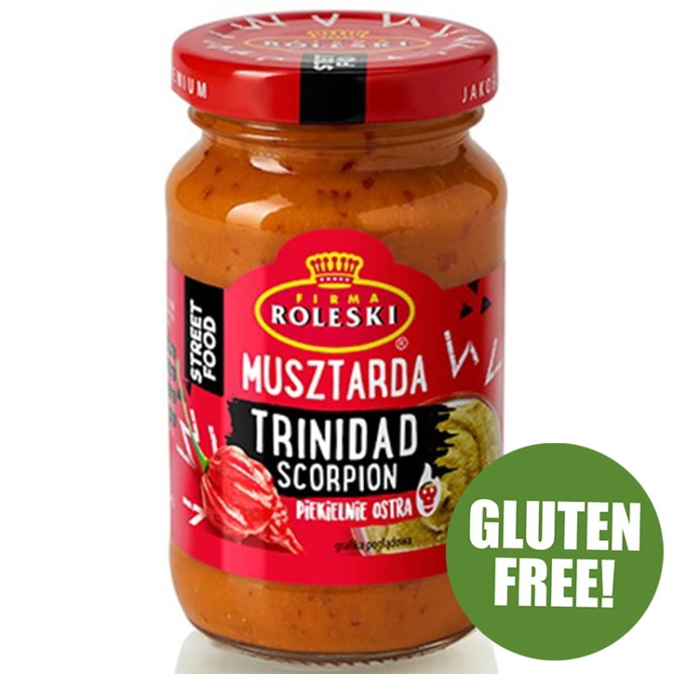Roleski Musztarda Trinidad scorpion ostra 210 g.jpg