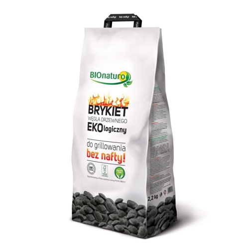 PolBioEco Bionaturo Brykiet węgla drzewnego ekologiczny do grillowania bez nafty 2.2 kg.jpg