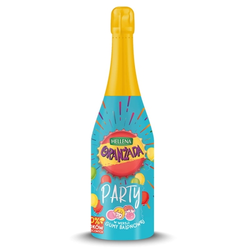 Hellena Oranżada Party o smaku gumy balonowej 750 ml.jpg