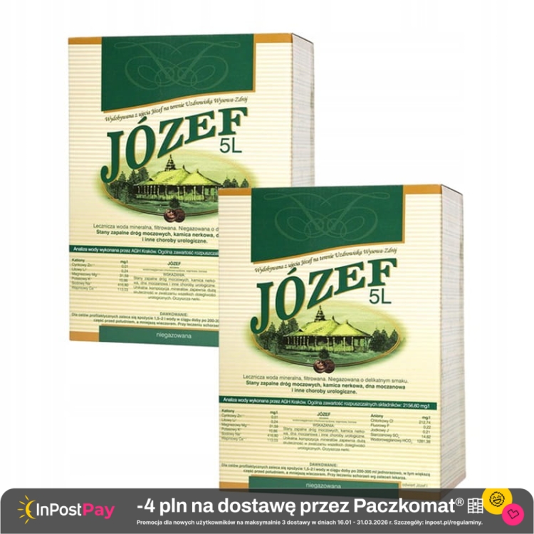 Lecznicza woda mineralna Józef 5l x 2 sztuki.jpg