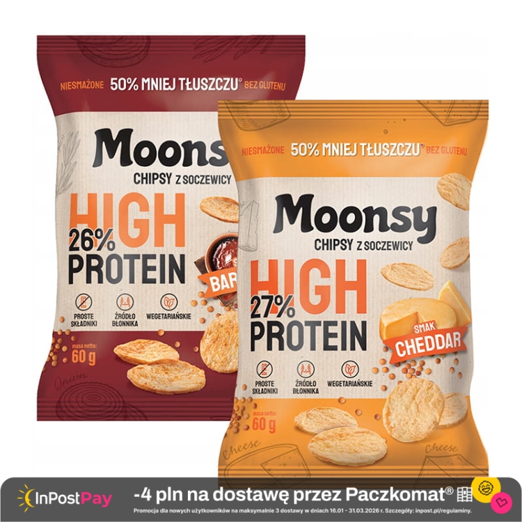 Moonsy Chipsy z soczewicy o smaku Barbecue & Cheddar 60 g x 2 sztuki.jpg