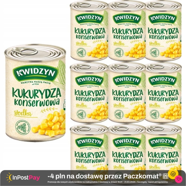 Kwidzyn Kukurydza konserwowa 400 g x 10 sztuk.jpg