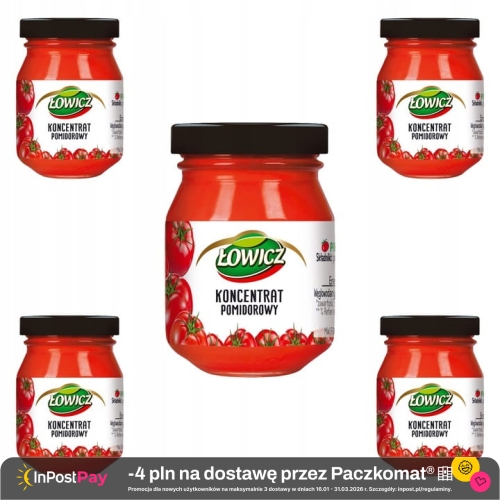 Łowicz Koncentrat pomidorowy 80 g x 5 sztuk.jpg