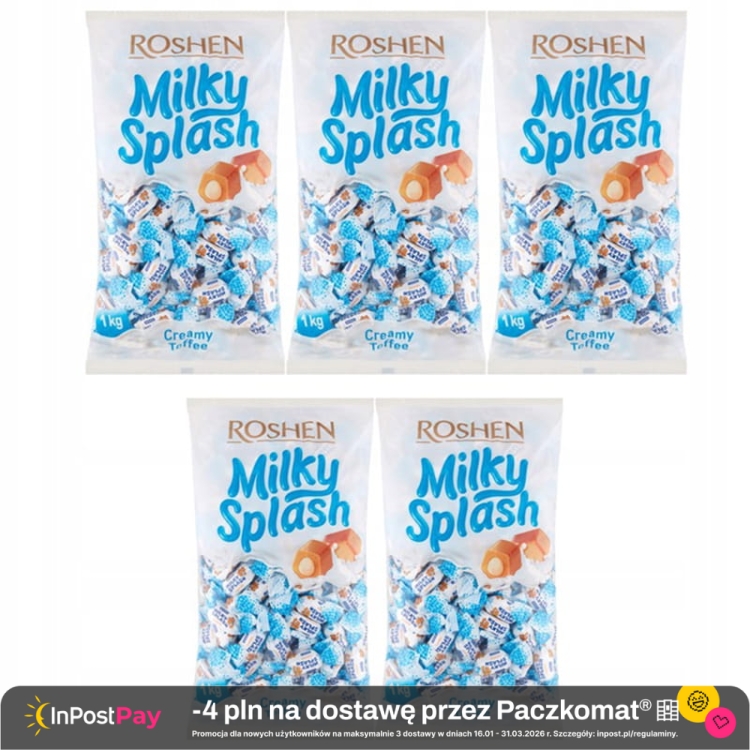 Roshen Milky Splash Toffi z nadzieniem mlecznym 1 kg x 5 sztuk.jpg