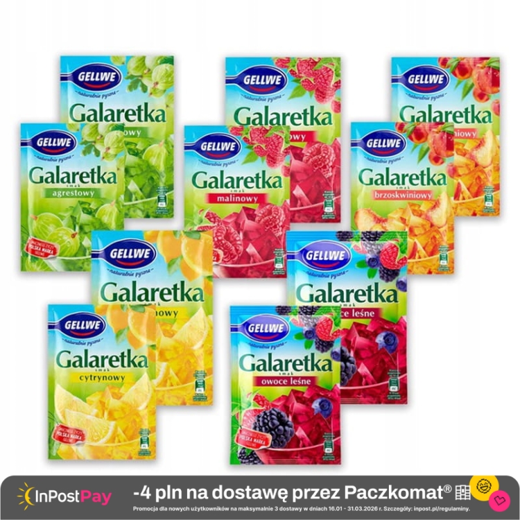 Gellwe Galaretka Mix 5 smaków 72g x 10 sztuk.jpg
