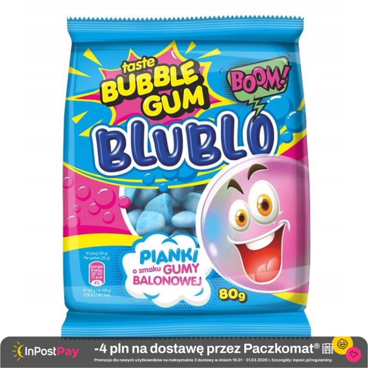 Blublo żelki pianki o smaku gumy balonowej 80 g.jpg