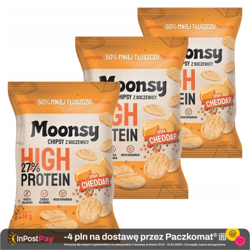 Eurowafle Moonsy Chipsy z soczewicy sera cheddar 60 g x 3 sztuki.jpg