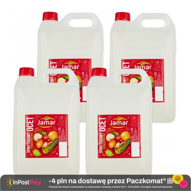 Jamar Ocet spirytusowy fermentacyjny 10 % kwasowości 5 l x 4 sztuki.jpg