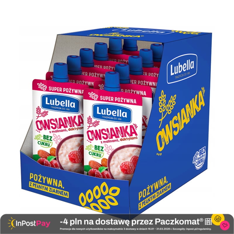 Lubella Mus Owsianka z Malinami & Daktylami 100g x 12 sztuk.jpg