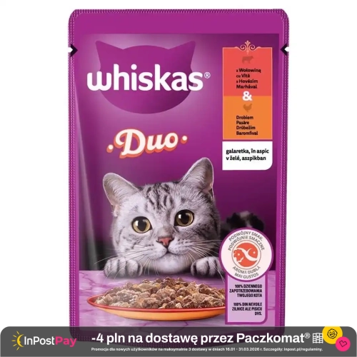 whiskas-duo-mokra-karma-dla-kotow-z-wolowina-i-drobiem-w-galaretce-85-g-4770608262488.webp