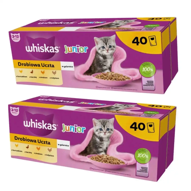 whiskas-junior-drobiowa-uczta-karma-dla-kociat-w-galaretce-85g-80-sztuk-4008429164781.webp