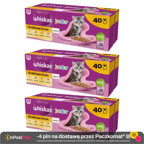 whiskas-junior-drobiowa-uczta-karma-dla-kociat-w-galaretce-85g-120-sztuk-4008429164781.webp