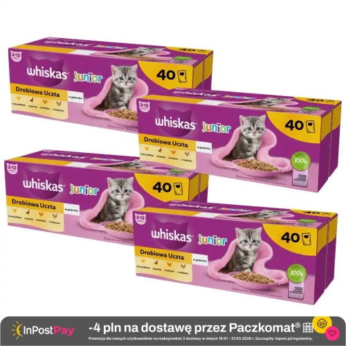 whiskas-junior-drobiowa-uczta-karma-dla-kociat-w-galaretce-85g-160-sztuk-4008429164781.webp