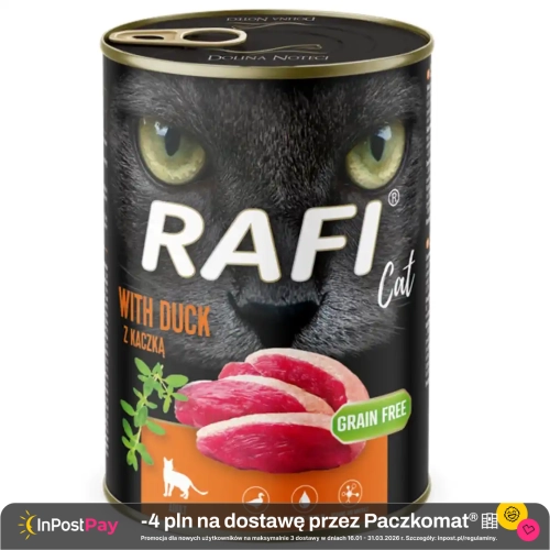 rafi-mokra-karma-dla-doroslego-kota-z-kaczka-400g-5902921303824.webp