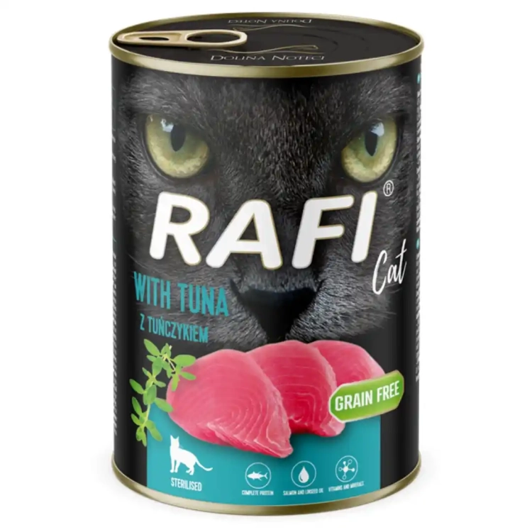 rafi-mokra-karma-dla-sterylizowanych-kotow-z-tunczykiem-400g-5902921303848.webp