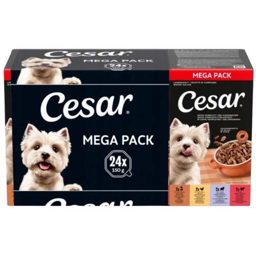 cesar-gulasz-mokra-karma-dla-psa-mix-smakow-w-sosie-24-150g-4008429147135.webp