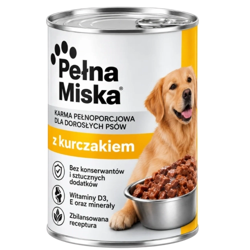 pelna-miska-karma-pelnoporcjowa-dla-doroslych-psow-z-kurczakiem-415g-5908023340033.webp