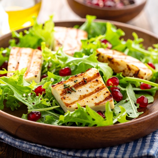 Sałatka z halloumi